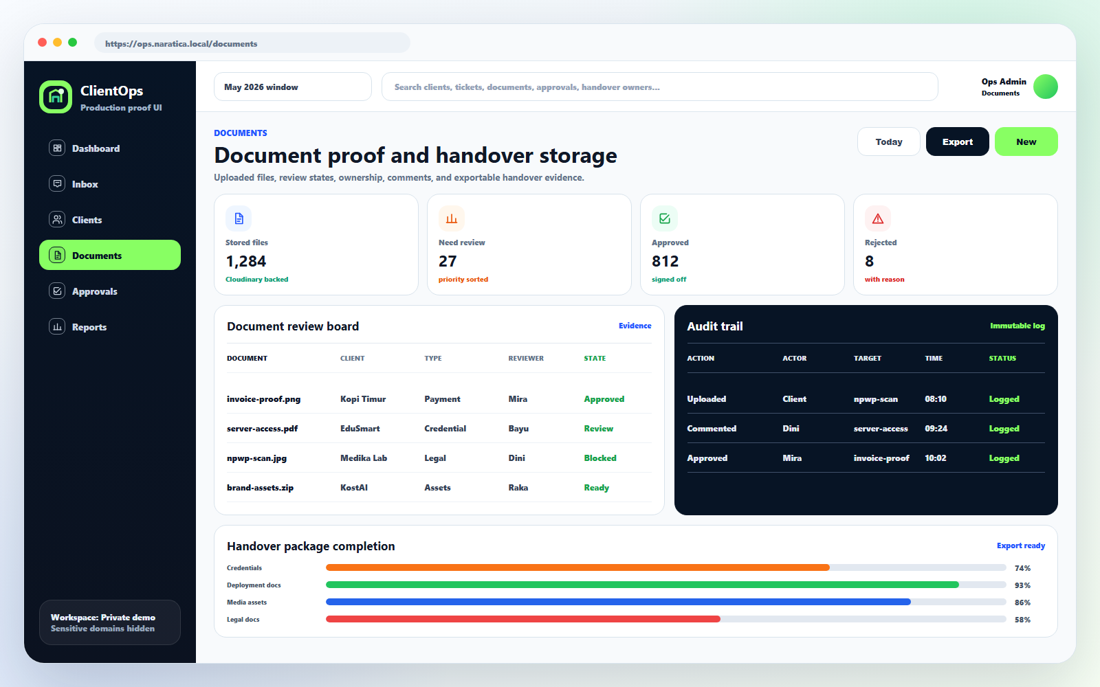 Document review preview