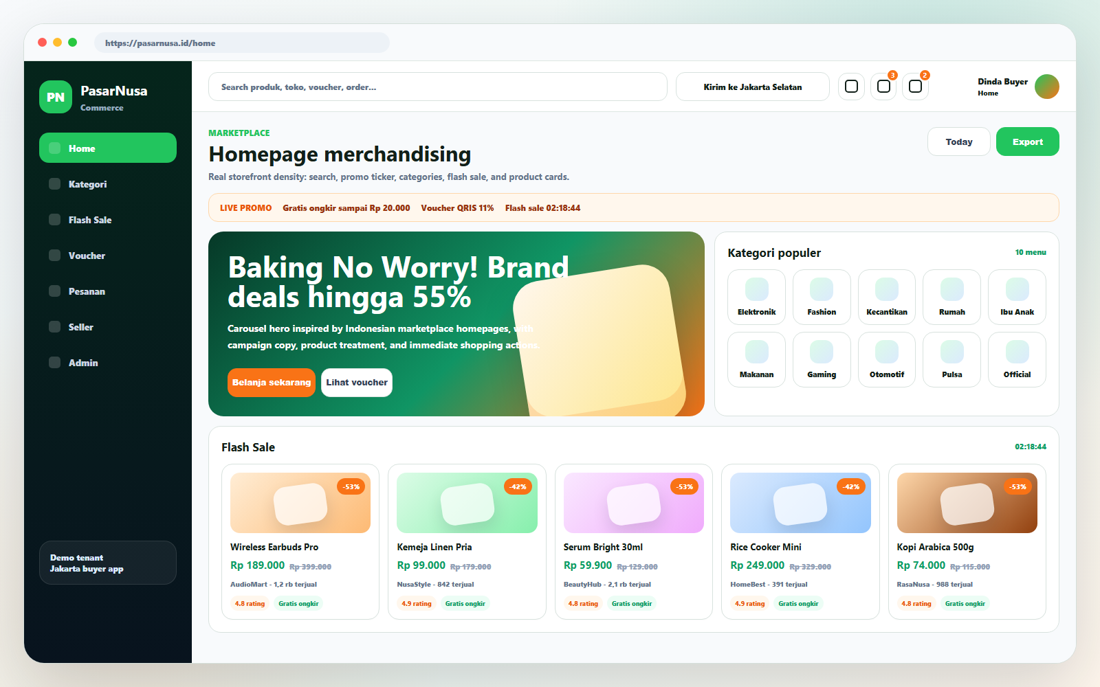 Screenshots preview