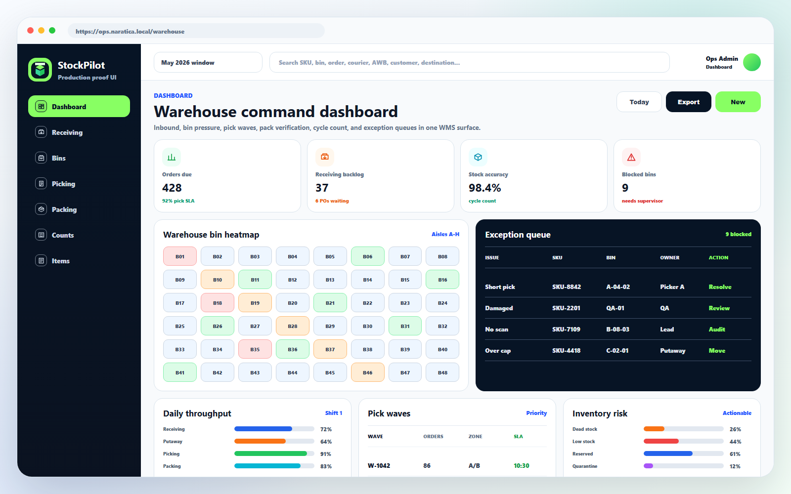 Screenshots preview